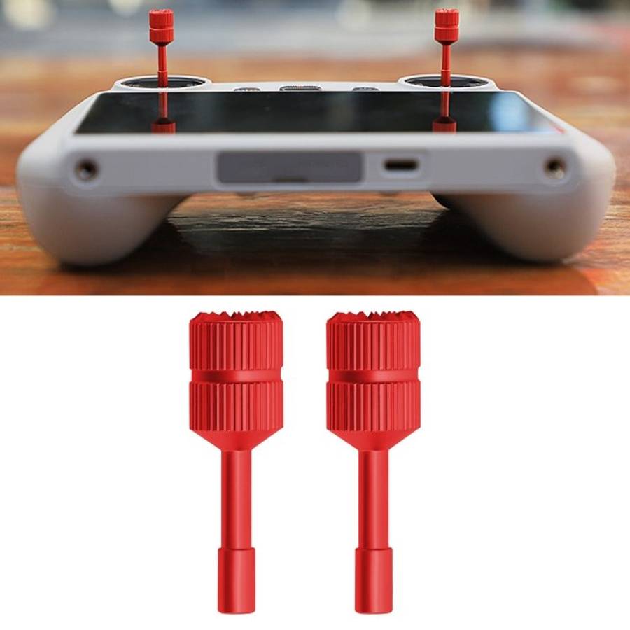 Sunnylife Remote Control Extension Joystick for DJI Mini 3 Pro RC (Red)