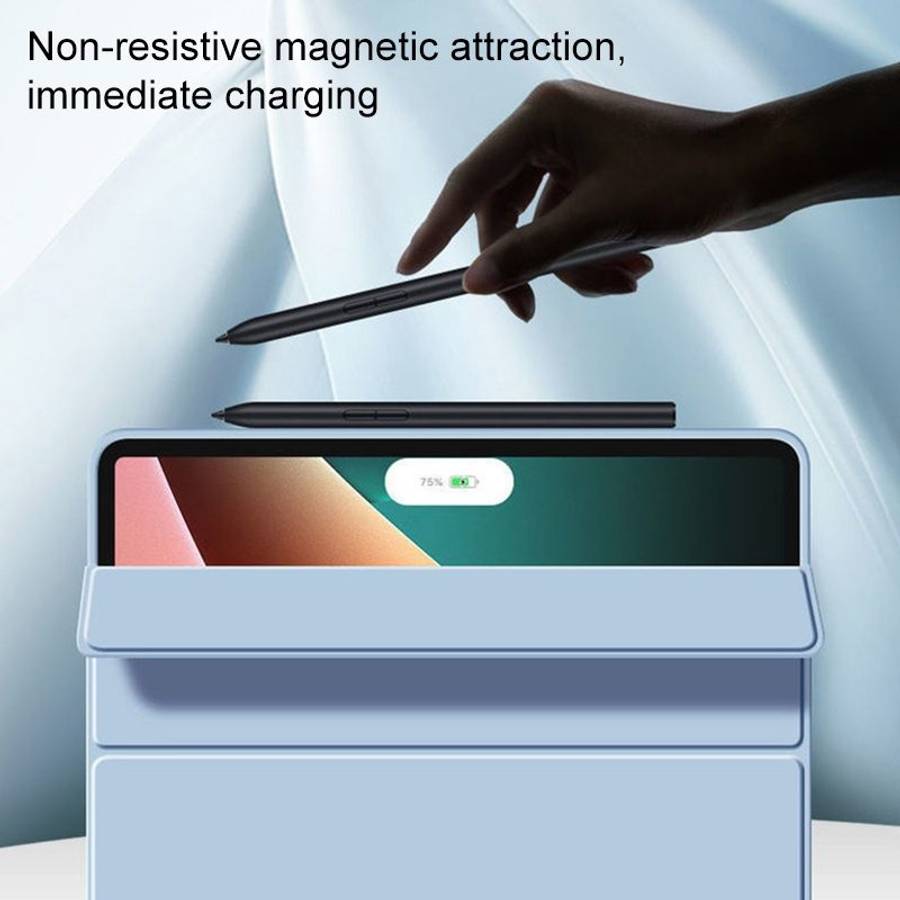 For Xiaomi Pad 5 / Pad 5 Pro Skin Feel Matte Honeycomb Leather Tablet Case wit ... (Lavender Grey)