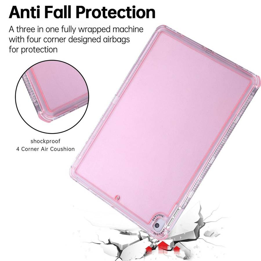 For iPad mini 5 / 4 / 3 / 2 Dream 3 in 1 TPU Hybrid PC Tablet Case(Pink)