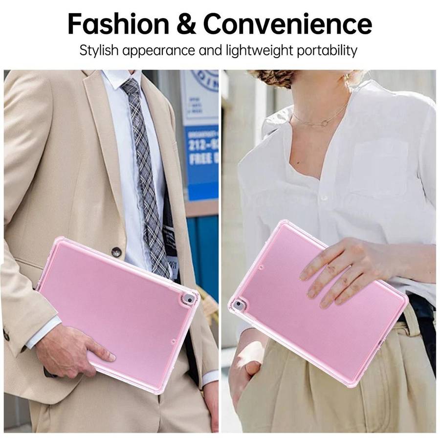 For iPad mini 5 / 4 / 3 / 2 Dream 3 in 1 TPU Hybrid PC Tablet Case(Pink)