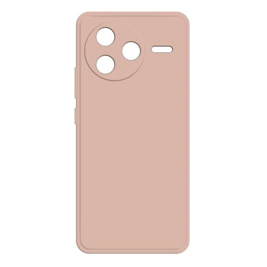 For Redmi K80 Imitation Liquid Silicone Phone Case(Pink)