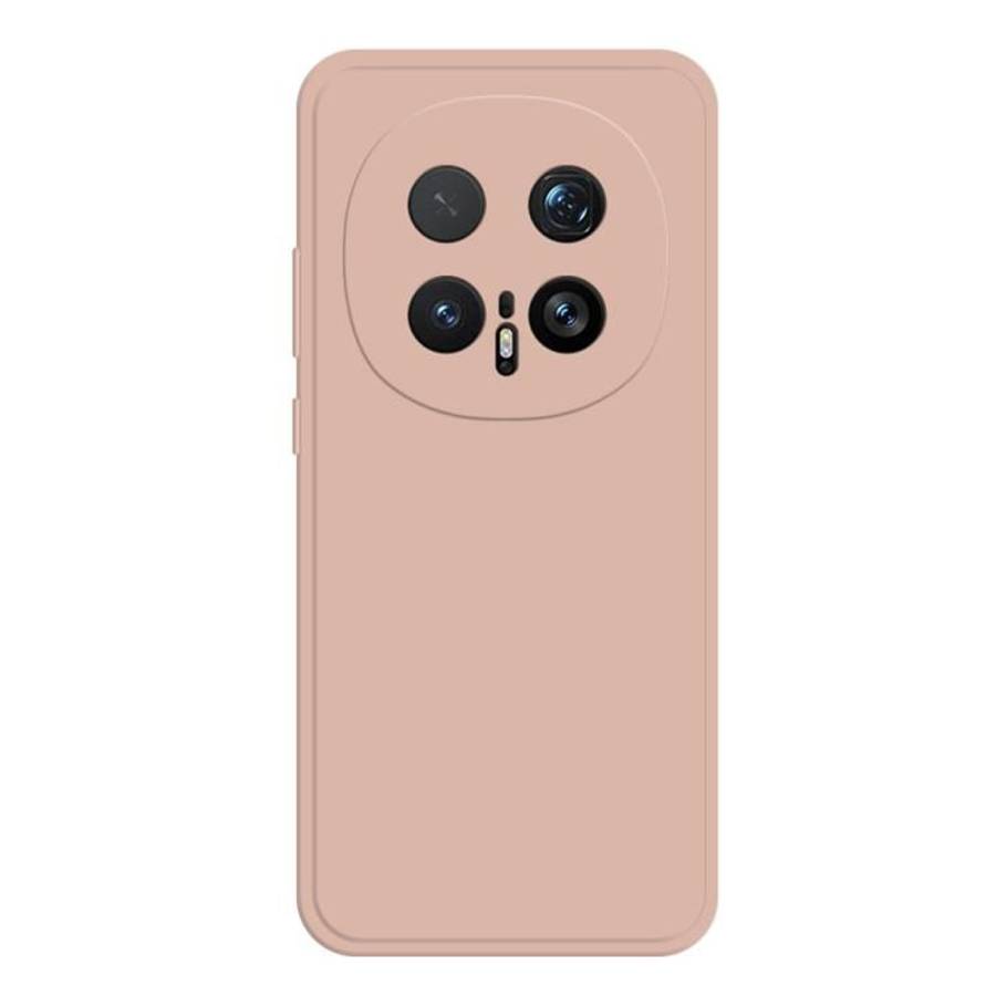 For Honor Magic8 Pro Imitation Liquid Silicone Phone Case(Pink)
