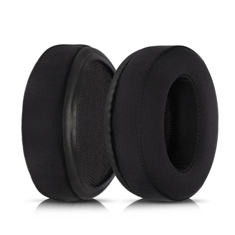 2pcs Insert Replacement Earpads For Sennheiser HD4.30 / HD350BT / HD400s ... Ice Silk Cloth Black