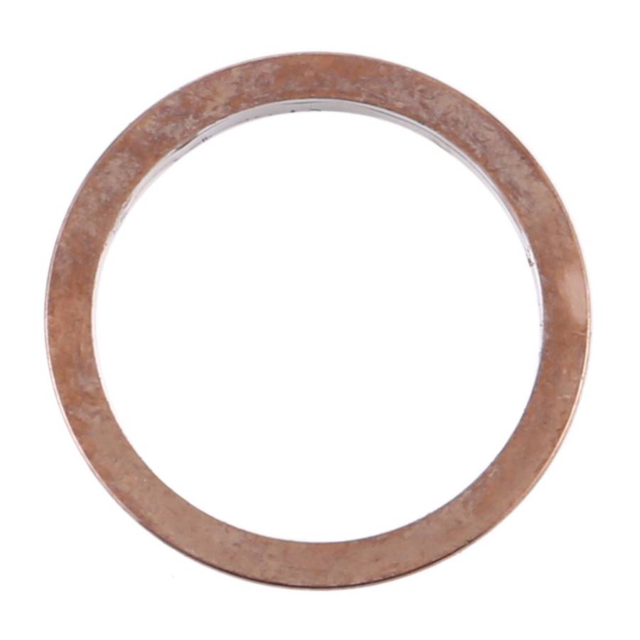 3 PCS Rear Camera Glass Lens Metal Protector Hoop Ring for iPhone 12 Pro Max(Gold)