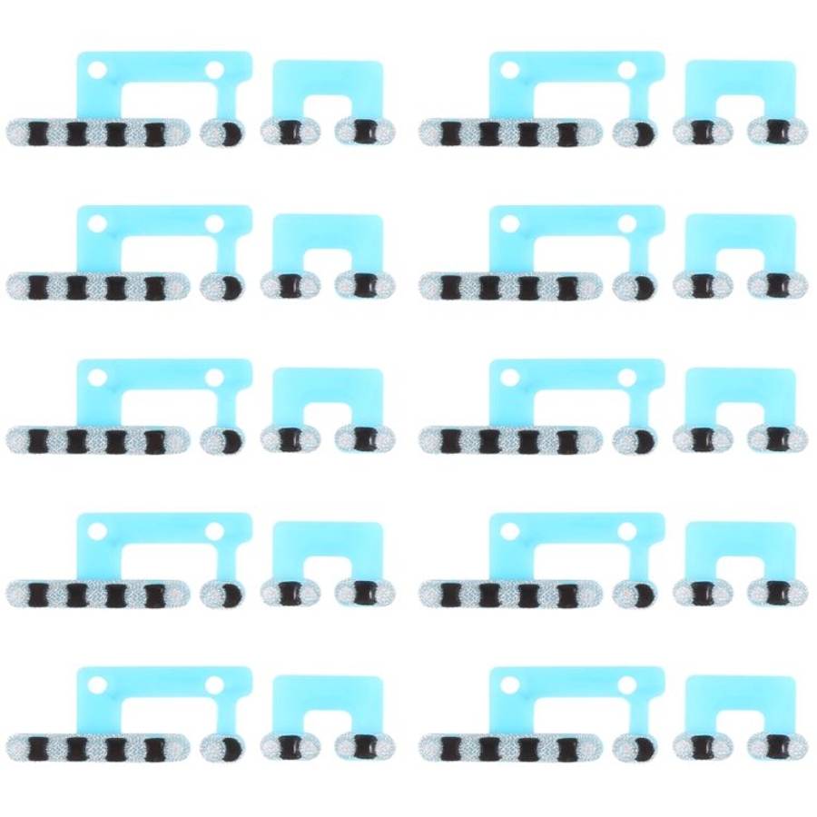 10 PCS Speaker Dustproof Mesh for iPhone 12 Pro Max (Grey)