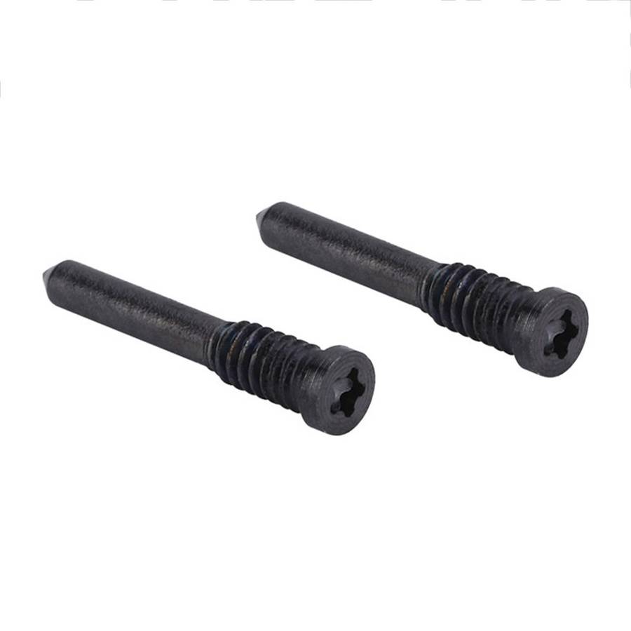 100 PCS Charging Port Screws for iPhone 12 Pro Max (Black)