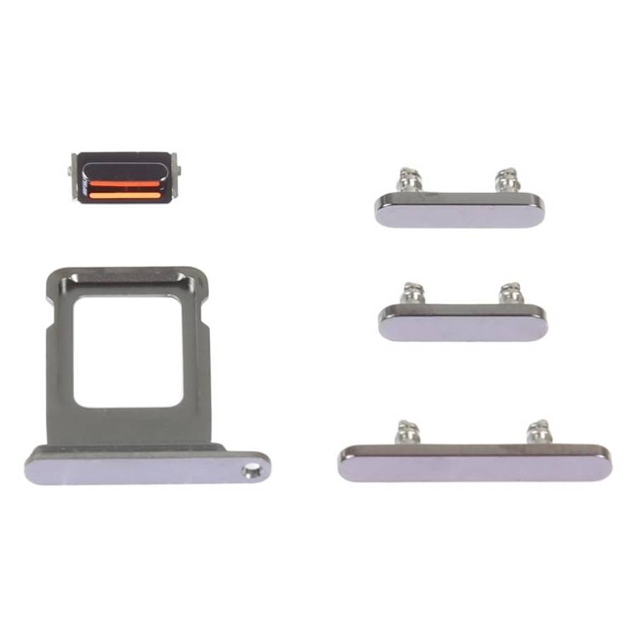 SIM Card Tray + Side Keys for iPhone 14 Pro(Purple)