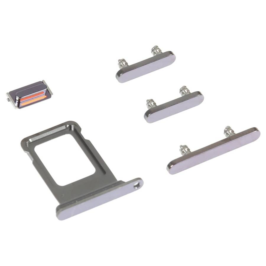 SIM Card Tray + Side Keys for iPhone 14 Pro(Purple)
