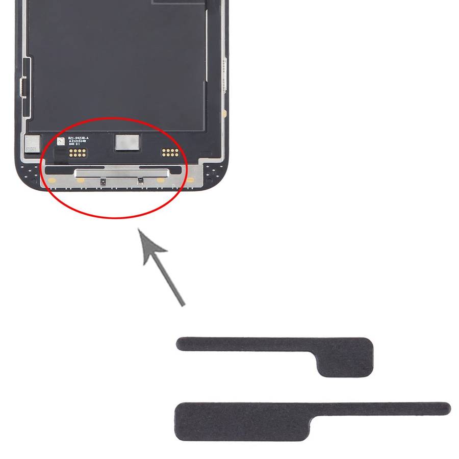100/Set For iPhone 14 Pro Max LCD Bracket Sponge Foam Pads