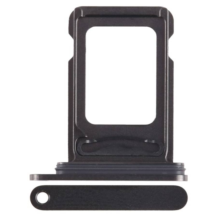 For iPhone 15 Pro SIM + SIM Card Tray (Black)