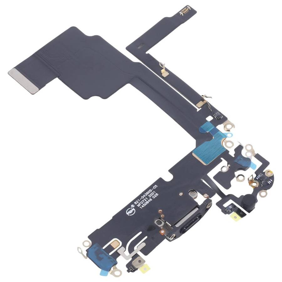 For iPhone 15 Pro Charging Port Flex Cable (Black)