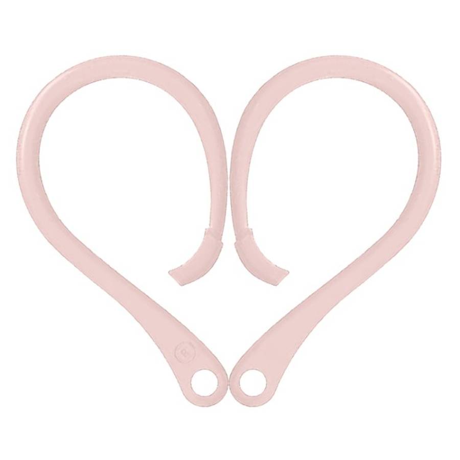 For AirPods 1 / 2 / Pro Anti-lost Silicone Earphone Ear-hook(Pink)