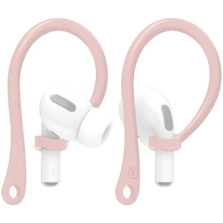 For AirPods 1 / 2 / Pro Anti-lost Silicone Earphone Ear-hook(Pink)