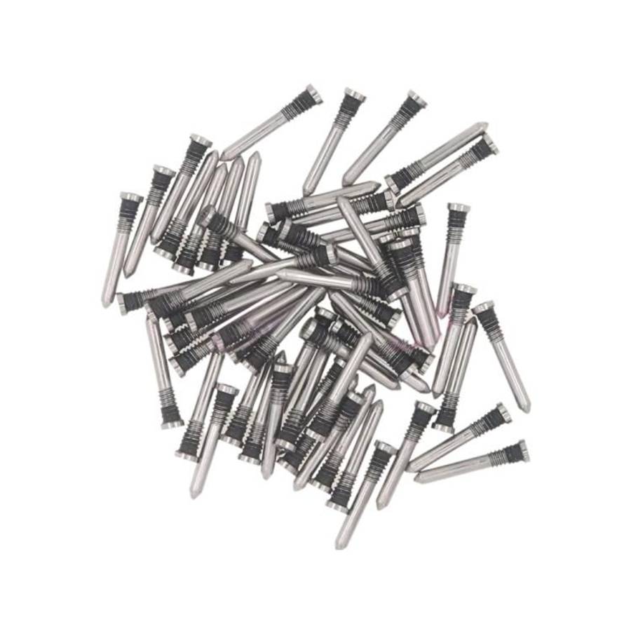 For iPhone 16 Pro / 16 Pro Max 100pcs Charging Port Screws(White)