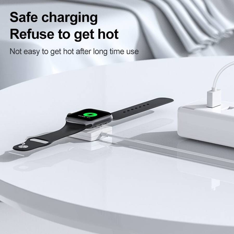 adj-981 Portable Magnetic Wireless Charger for Apple Watch (Black)