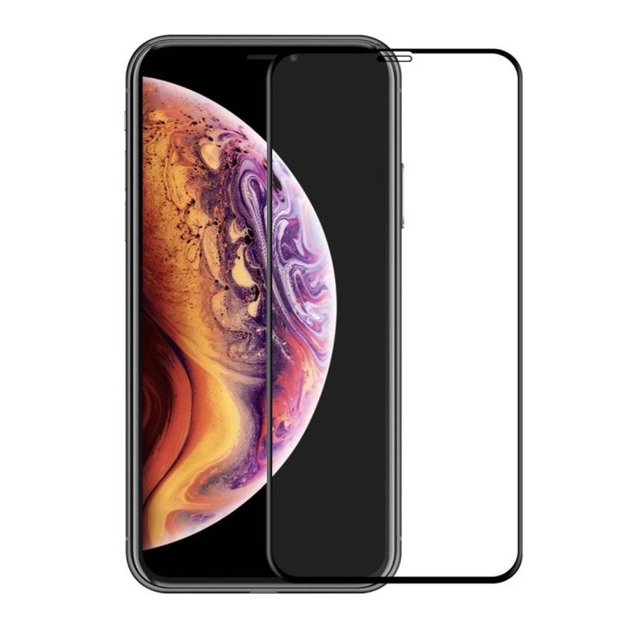 For iPhone 11 Pro Max / XS Max ENKAY Hat-Prince 0.26mm 9H 6D Curved Full Screen Temper ... (Black)