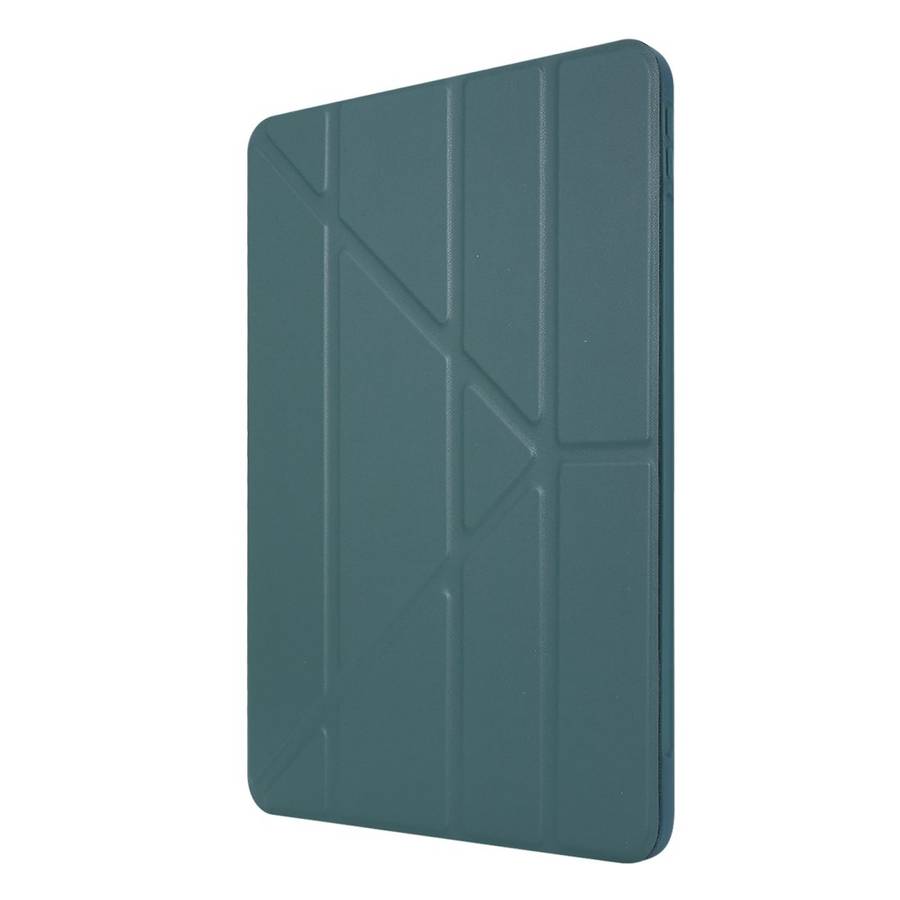 For iPad Pro 11 (2020) TPU Horizontal Deformation Flip Leather Tablet Case with H ... (Dark Green)