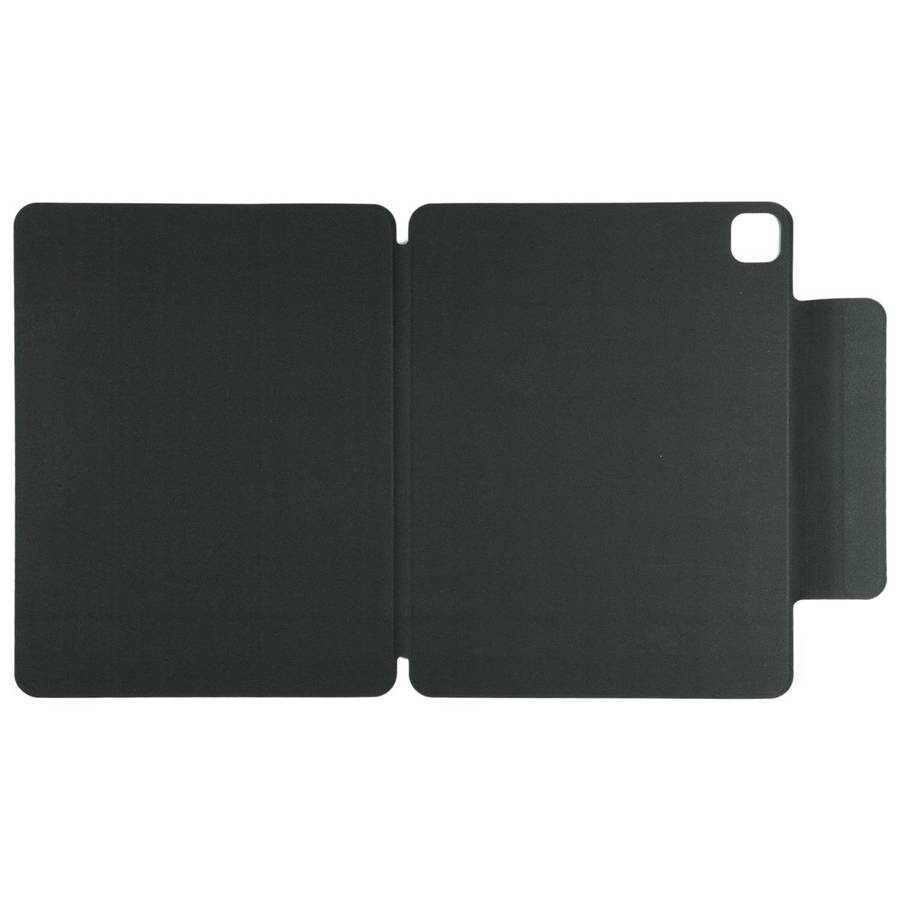 For iPad Air 13 2024 / 2025 / Pro 12.9 2020 Double-sided Magnetic Flip PU Leather Tabl ... (Black)
