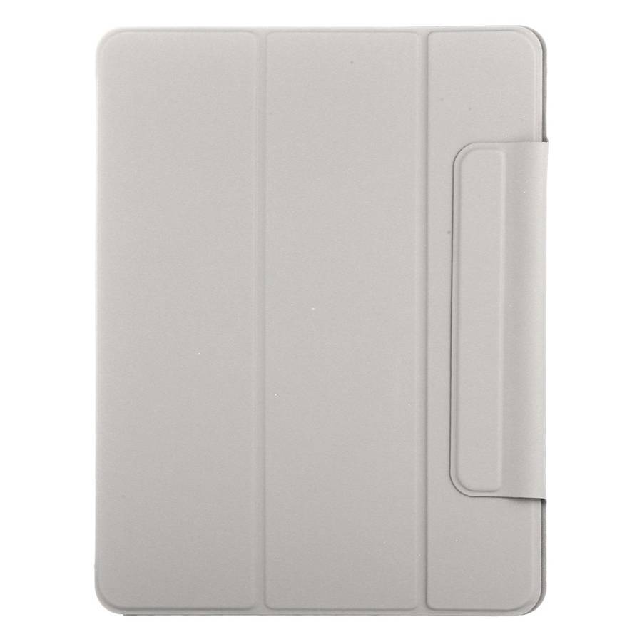 For iPad Air 13 2024 / 2025 / Pro 12.9 2020 Double-sided Magnetic Flip PU Leather Table ... (Grey)