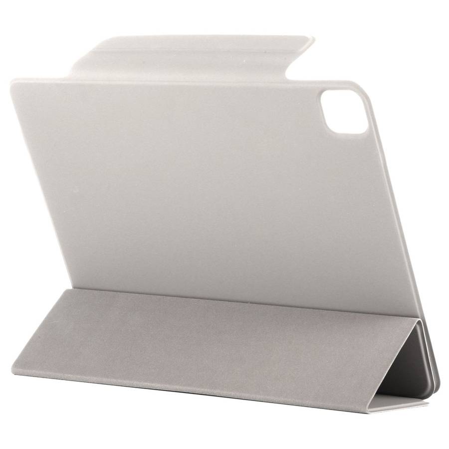 For iPad Air 13 2024 / 2025 / Pro 12.9 2020 Double-sided Magnetic Flip PU Leather Table ... (Grey)