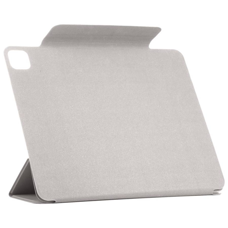 For iPad Air 13 2024 / 2025 / Pro 12.9 2020 Double-sided Magnetic Flip PU Leather Table ... (Grey)