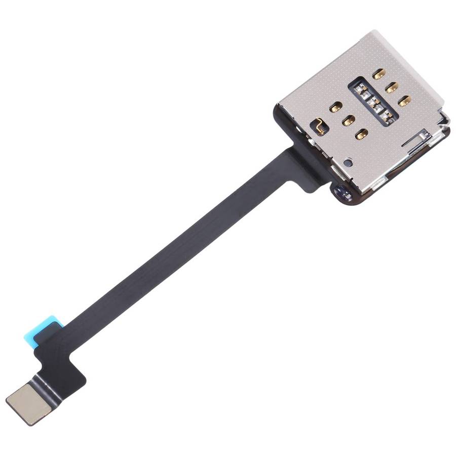 For iPad Pro 11 2021 2022 SIM Card Holder Socket with Flex Cable