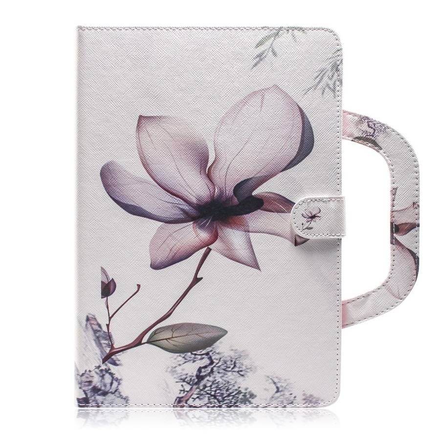 Magnolia Pattern Horizontal Flip Leather Case for iPad Pro 11 Inch (2018), with Holder & Card Slot
