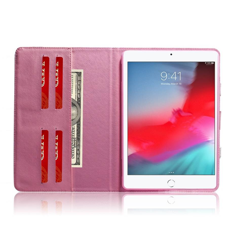 Magnolia Pattern Horizontal Flip Leather Case for iPad Pro 11 Inch (2018), with Holder & Card Slot