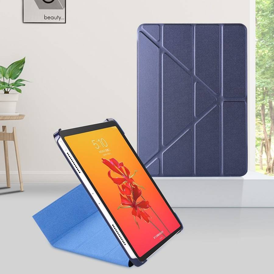 Horizontal Flip Ultra-thin Magnetic PU Leather Case for iPad Air 11 2024 / iPad Pr ... (Dark Blue)