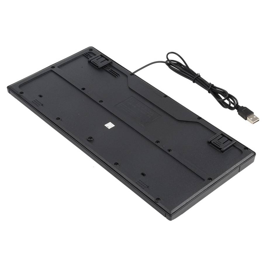 KB-301A Multimedia Notebook Mini Wired Keyboard, Cangjie Version (Black)