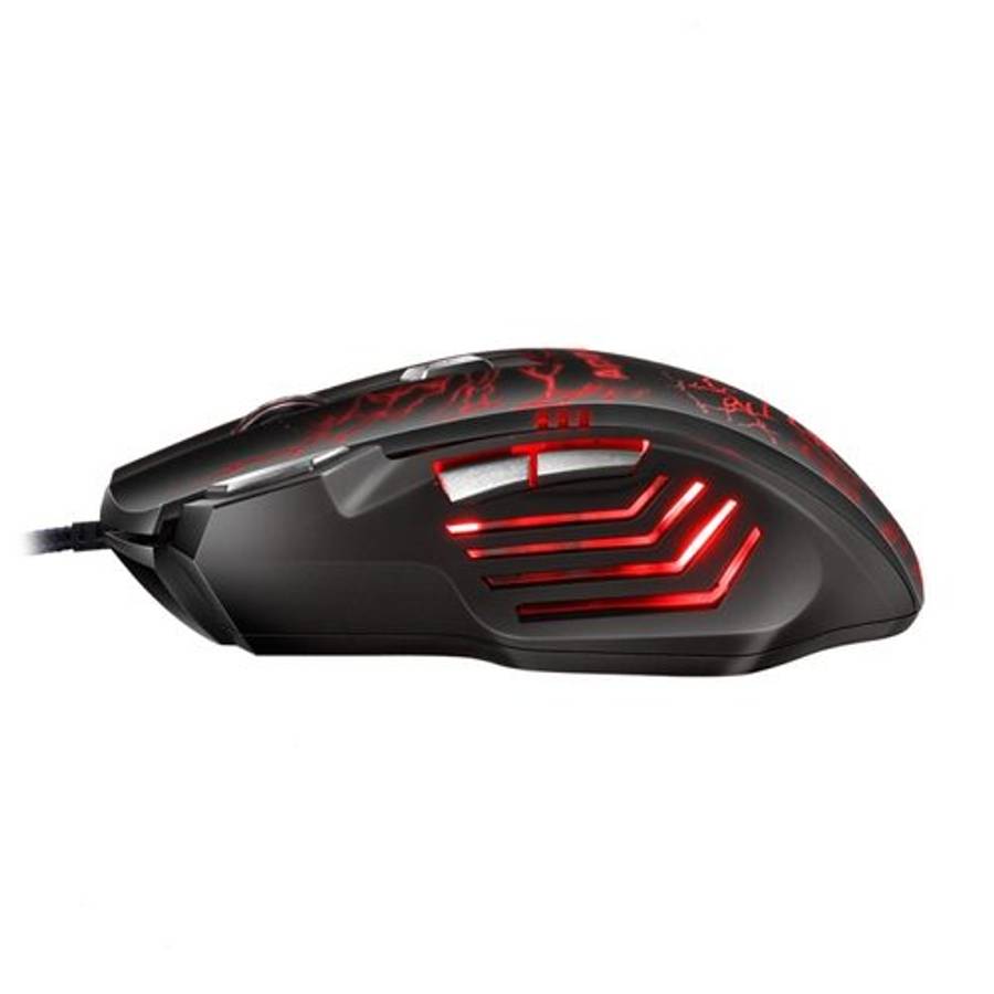 Apedra iMICE A7 High Precision Gaming Mouse LED four color controlled breathing light ... (Black)