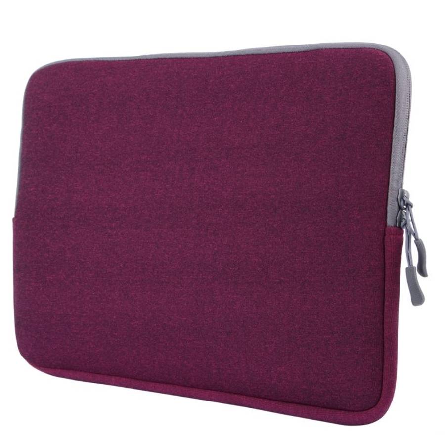 For Macbook Pro 15.4 inch Laptop Bag Soft Portable Package Pouch (Purple)