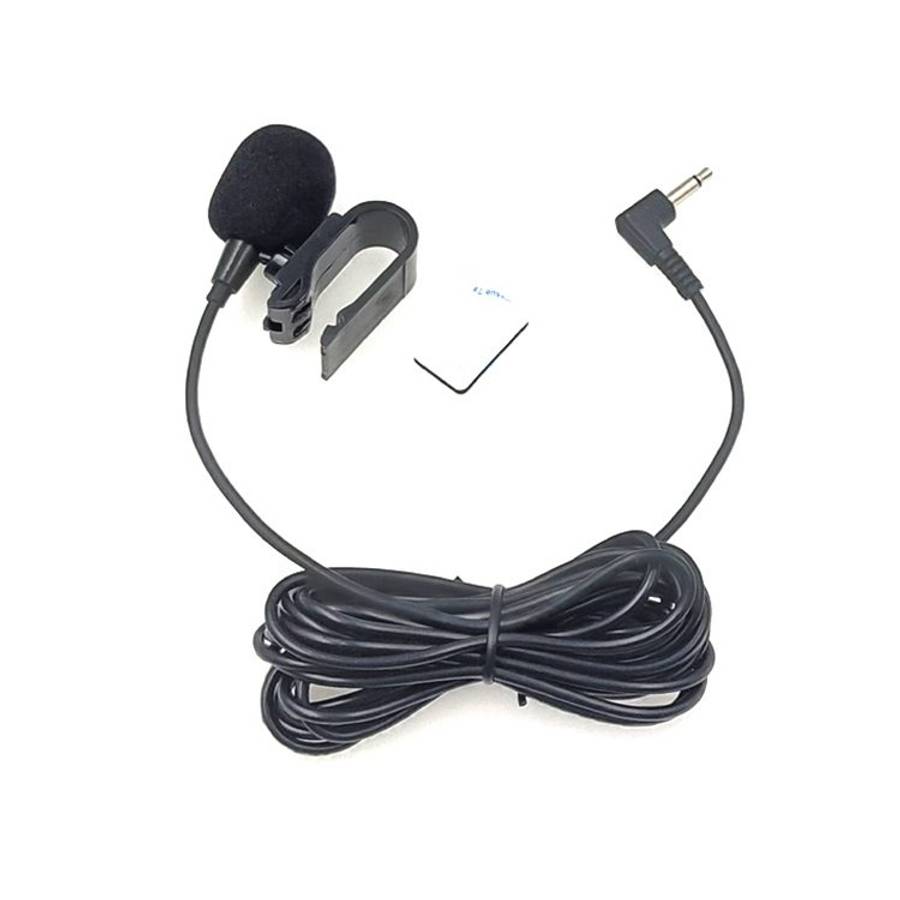 ZJ025MR Stick-on Clip-on Lavalier Mono Microphone for Car GPS / Bluetooth Enabled Audio DVD Extern