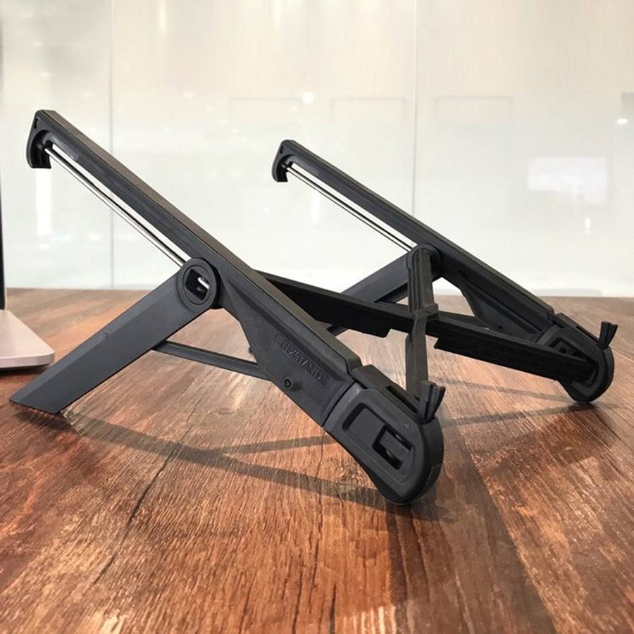 NEXSTAND Laptop Height Extender Holder Stand Folding Portable Computer Heat Dissipatio ... (Black)