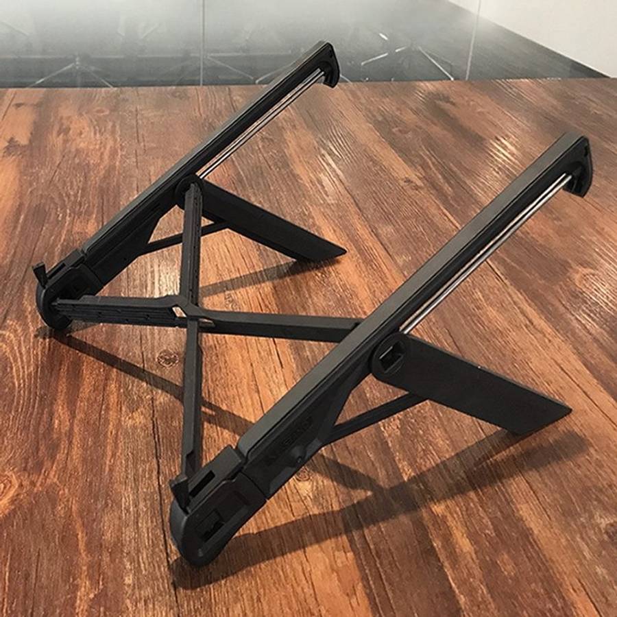 NEXSTAND Laptop Height Extender Holder Stand Folding Portable Computer Heat Dissipatio ... (Black)