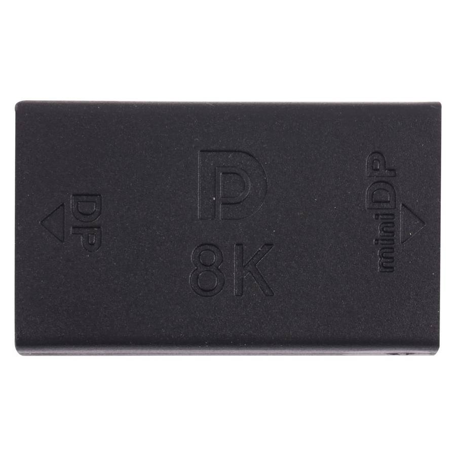 8K DisplayPort Female to Mini DisplayPort Female Straight Adapter