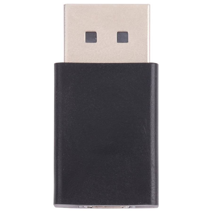 8K DisplayPort Male to Mini DisplayPort Female Straight Adapter