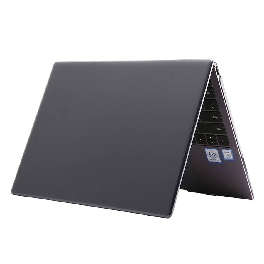 For Huawei MateBook X Pro Shockproof Crystal Laptop Protective Case (Black)
