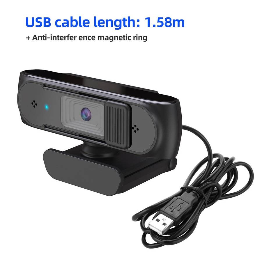 HA501 USB 5M 2.5K Rotate 360 Degrees Auto-focus Camera With Microphone