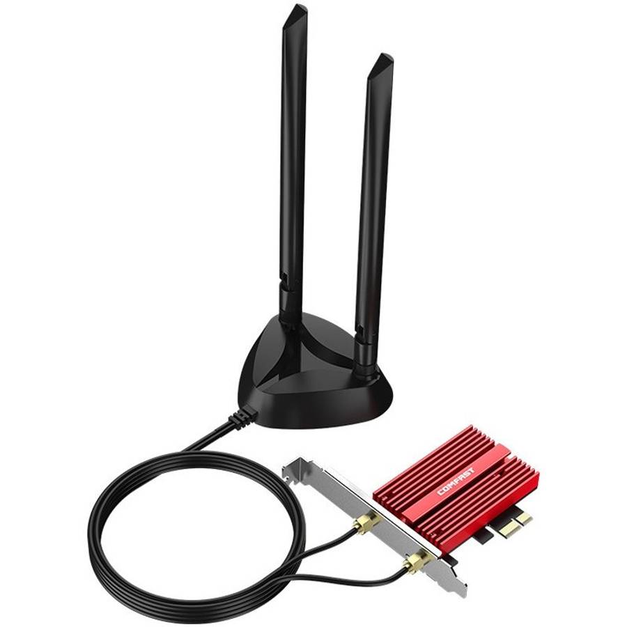 COMFAST AX200 Plus+ 5374Mbps WiFi6 PCIE High Speed Wireless Network Card