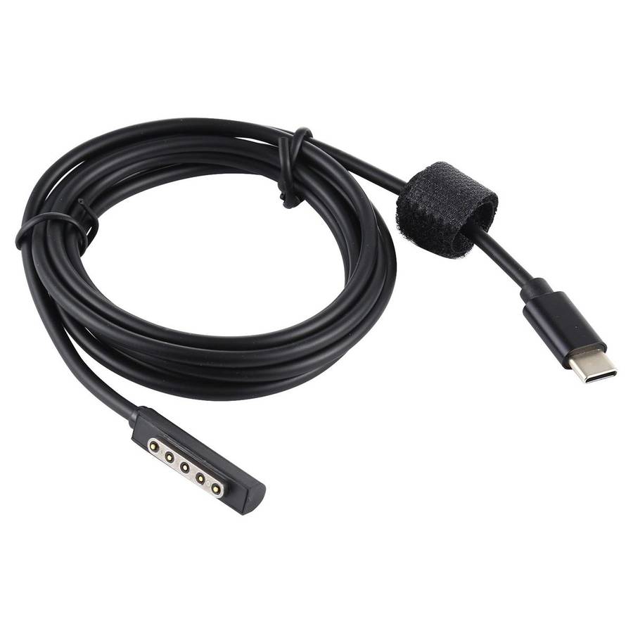 USB-C / Type-C Power Supply PD 65W Fast Charging Cable for Microsoft Surface Pro 2, Cable Length: