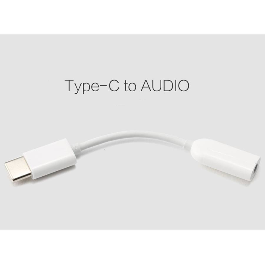 Original Xiaomi USB-C / Type-C to Audio Converter Adapter Cable, Cable Length: 9 cm