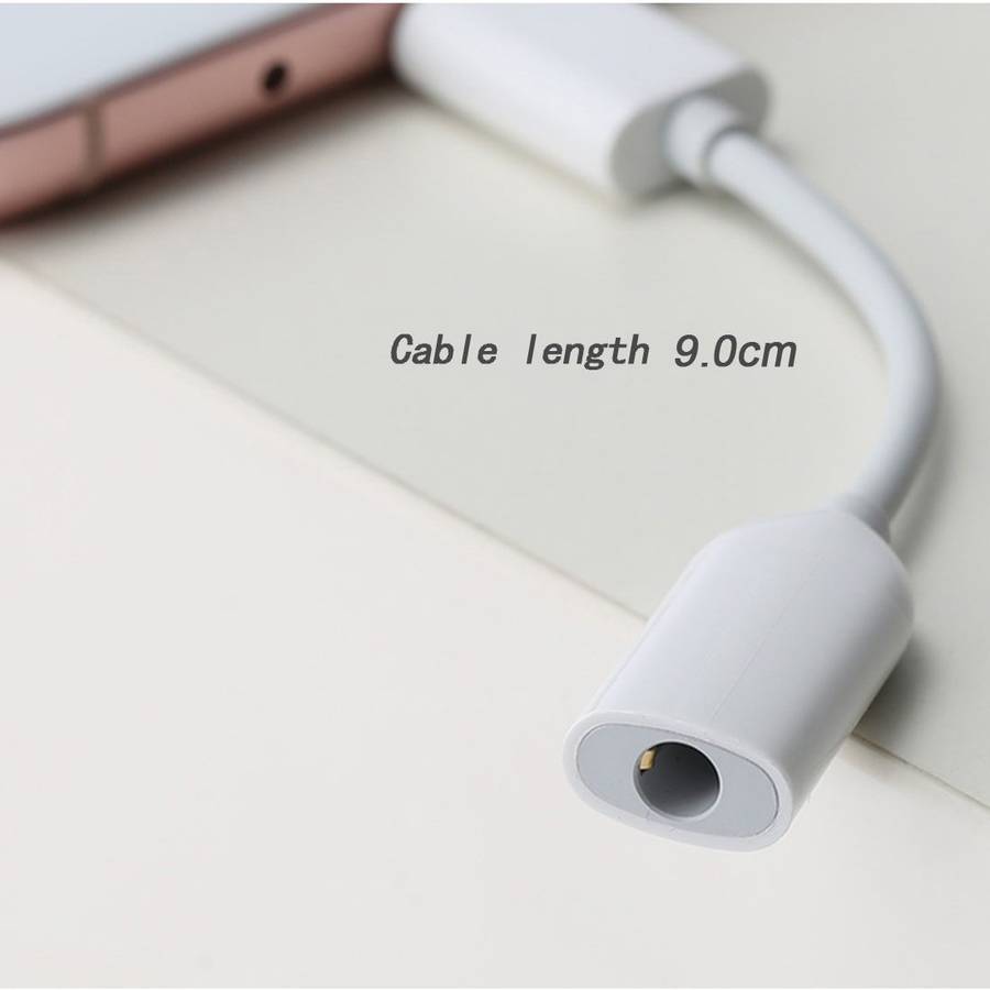 Original Xiaomi USB-C / Type-C to Audio Converter Adapter Cable, Cable Length: 9 cm