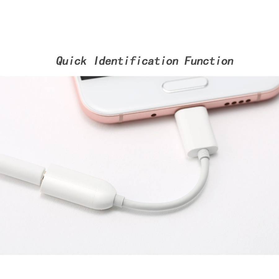 Original Xiaomi USB-C / Type-C to Audio Converter Adapter Cable, Cable Length: 9 cm
