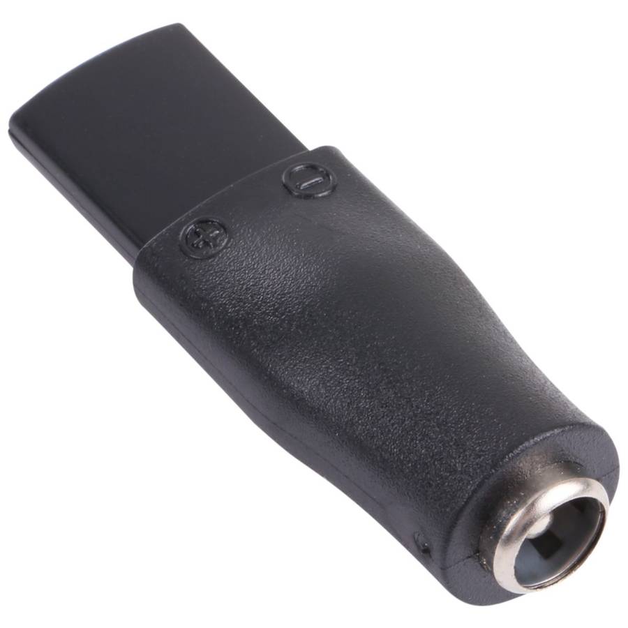 DC 5.5 x 2.1mm Female to Shaver Interface Female Power Supply Conversion Converter