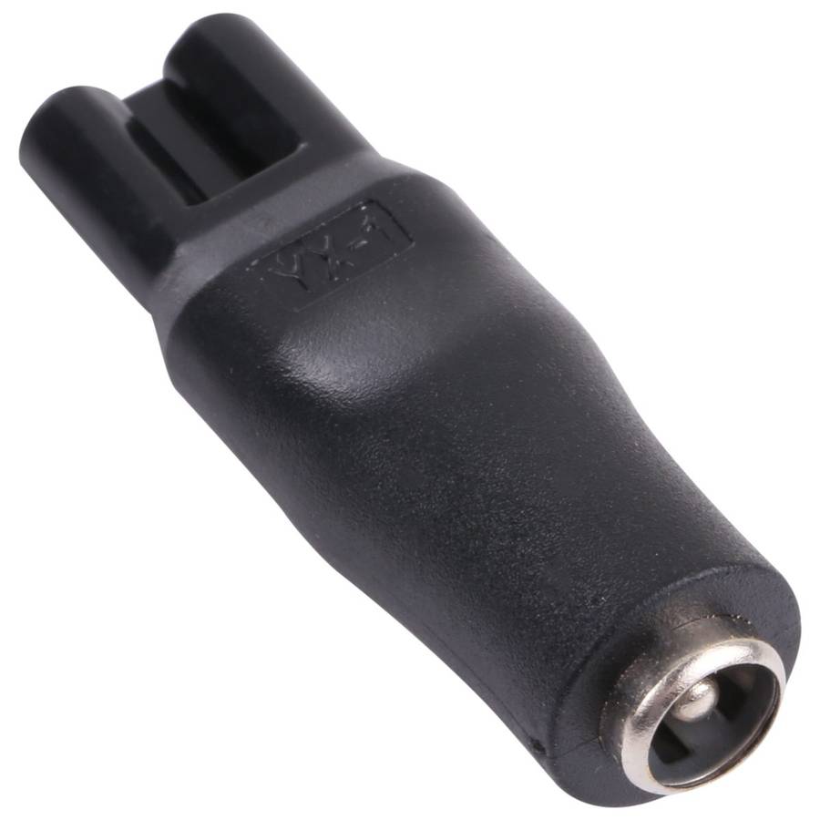 DC 5.5 x 2.1mm Female to Shaver Interface Female Power Supply Conversion Converter