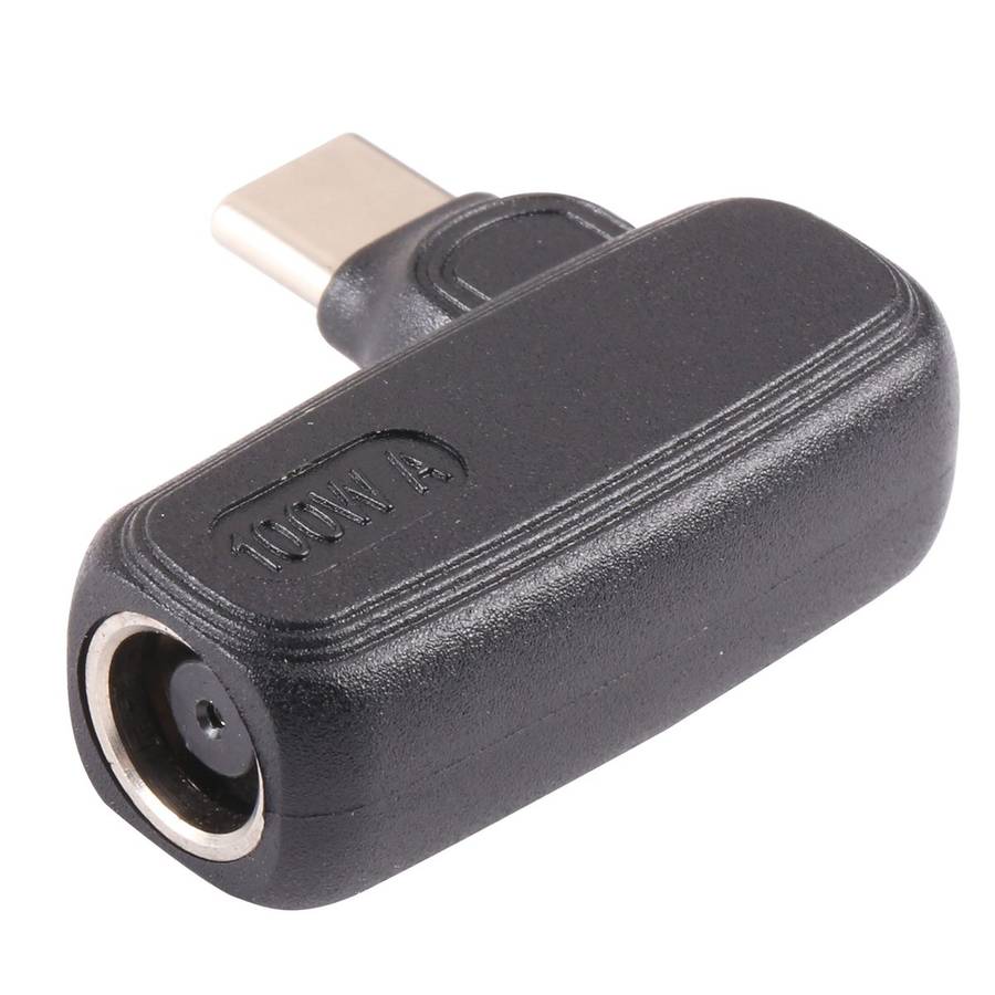 100W 7.9x5.5mm Female to USB-C/Type-C Male Plug Laptop Adapter Connector