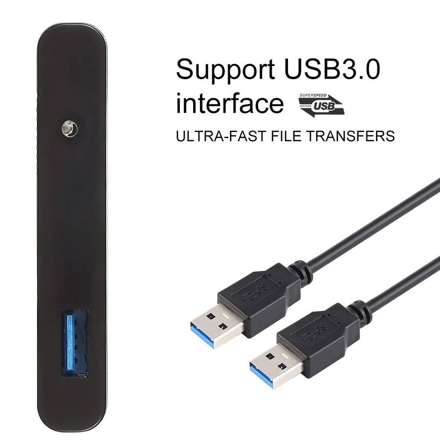 Richwell SATA R2-SATA-500GB 500GB 2.5 inch USB3.0 Super Speed Interface Mobile Hard Dis ... (Grey)