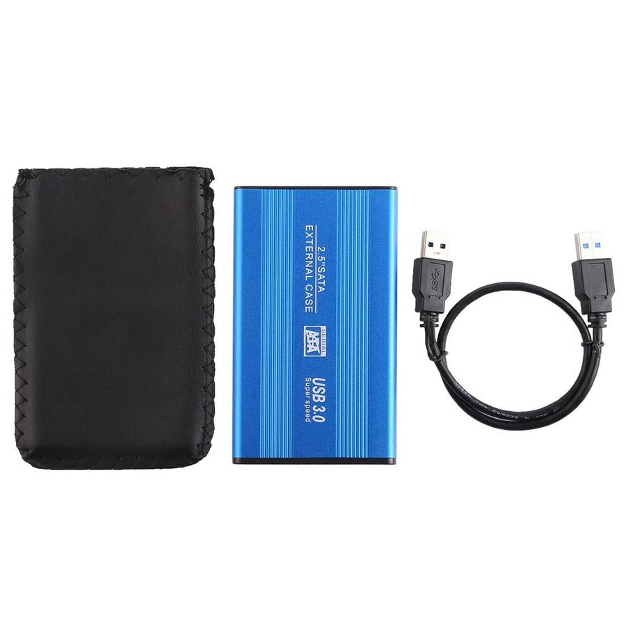 Richwell SATA R2-SATA-500GB 500GB 2.5 inch USB3.0 Super Speed Interface Mobile Hard Dis ... (Blue)