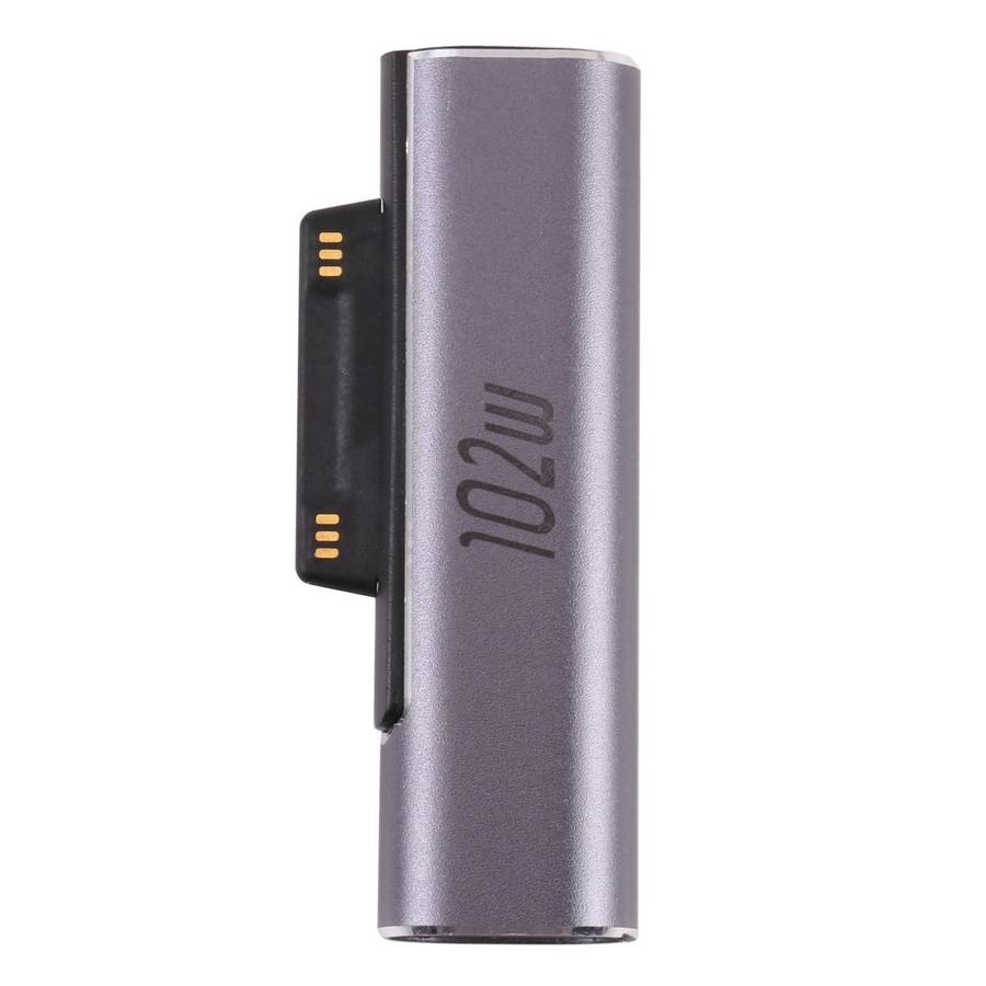 102W USB-C / Type-C Female Charging Adapter for Microsoft Surface Pro 3 / 4 / 5 / 6 / 7 / Surface